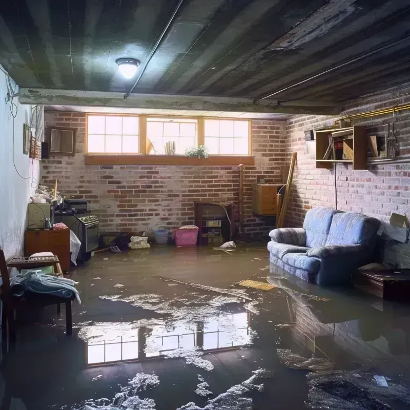 Flooded Basement Cleanup in Milford, IN